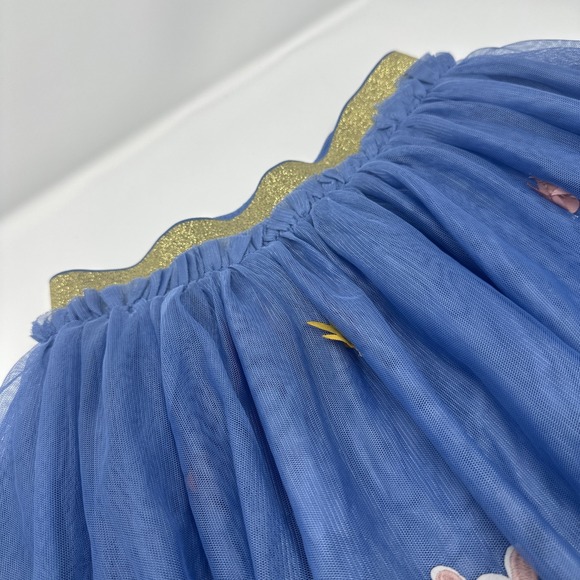 Mini Boden Blue Skirt with Animal Embroidery - Picture 5 of 8